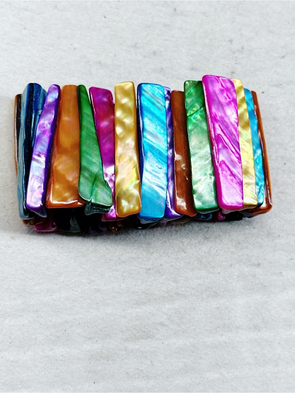 233gc. Rainbow Stretch Bracelet